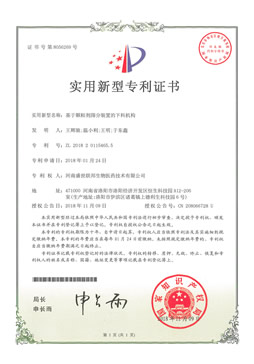 基于颗粒剂筛分装置的下料机构